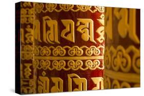 Kathmandu Nepal Prayer Wheels at the Drikung Kagyu Richening Monastery-Bill Bachmann-Stretched Canvas