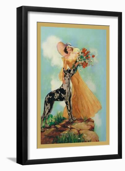 Kathryn and Chester-Pene-Framed Art Print