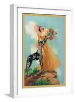 Kathryn and Chester-Pene-Framed Art Print