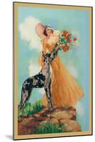 Kathryn and Chester-Pene-Mounted Art Print