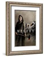 KATHY BATES. "MISERY" [1990], directed by ROB REINER.-null-Framed Photographic Print