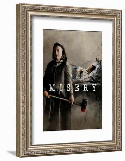 KATHY BATES. "MISERY" [1990], directed by ROB REINER.-null-Framed Photographic Print