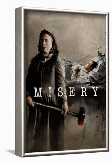 KATHY BATES. "MISERY" [1990], directed by ROB REINER.-null-Framed Photographic Print