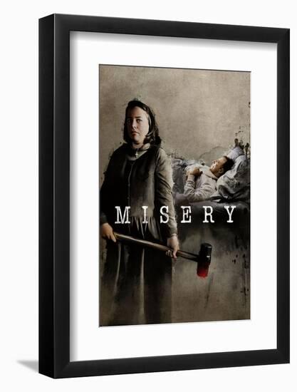 KATHY BATES. "MISERY" [1990], directed by ROB REINER.-null-Framed Photographic Print