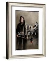 KATHY BATES. "MISERY" [1990], directed by ROB REINER.-null-Framed Photographic Print