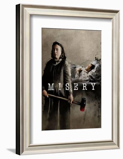 KATHY BATES. "MISERY" [1990], directed by ROB REINER.-null-Framed Photographic Print