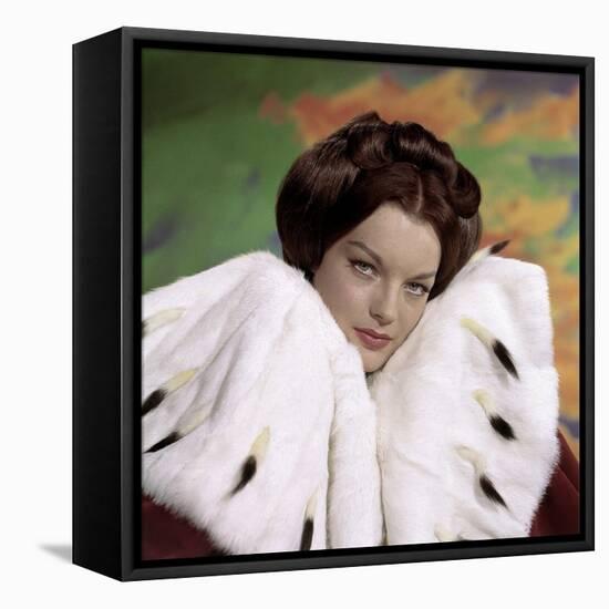 KATIA, 1959 directed by ROBERT SIODMAK Romy Schneider (photo)-null-Framed Stretched Canvas