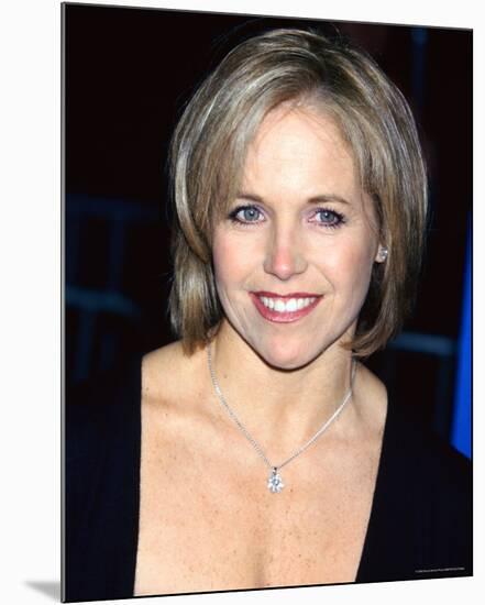 Katie Couric-null-Mounted Photo