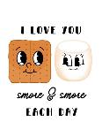 Peace Love Smores-Katie Griggs-Art Print