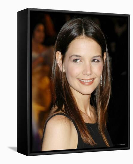 Katie Holmes-null-Framed Stretched Canvas