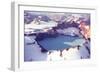 Katmai Crater-Captain Budd Christman-Framed Premium Giclee Print