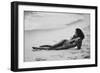 Katrin and the Sea-Zachar Rise-Framed Photographic Print