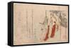 Katsugi No Futari No Onna-Kubo Shunman-Framed Stretched Canvas