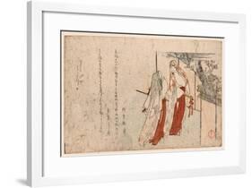 Katsugi No Futari No Onna-Kubo Shunman-Framed Giclee Print