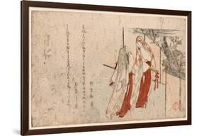 Katsugi No Futari No Onna-Kubo Shunman-Framed Giclee Print