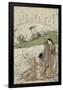 Katsukawa Shunshô / Chi: landas de Musashi, 1770-1773, Japanese School, Paper, 220 mm x 155 mm, ...-KATSUKAWA SHUNSHO-Framed Poster
