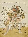 Act Six: Yoichibei's House from the Play Chushingura (Treasury of Loyal Retainers), C.1779-80-Katsukawa Shunsho-Giclee Print