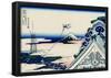 Katsushika Hokusai Asakusa Honganji Temple Art Poster Print-null-Framed Poster