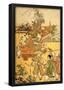 Katsushika Hokusai Chinese Children Art Poster Print-null-Framed Poster