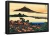 Katsushika Hokusai Dawn at Isawa in the Kai Province Art Poster Print-null-Framed Poster