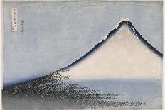 Inumi Pass in the Kai Province-Katsushika Hokusai-Laminated Art Print