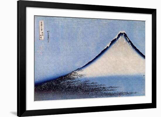 Katsushika Hokusai - Mount Fuji 2 --Katsushika Hokusai-Framed Art Print