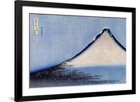 Katsushika Hokusai - Mount Fuji 2 --Katsushika Hokusai-Framed Art Print