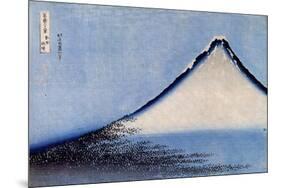 Katsushika Hokusai - Mount Fuji 2 --Katsushika Hokusai-Mounted Art Print