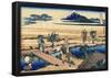 Katsushika Hokusai Nakahara in the Sagami Province Art Poster Print-null-Framed Poster