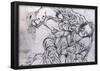 Katsushika Hokusai Suikoden Scene Art Poster Print-null-Framed Poster