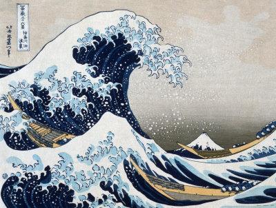 The Great Wave at Kanagawa (from 36 views of Mount Fuji), c.1829