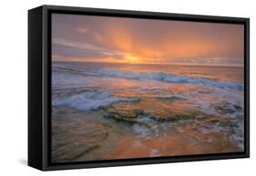 Kauai Daybreak-Vincent James-Framed Stretched Canvas