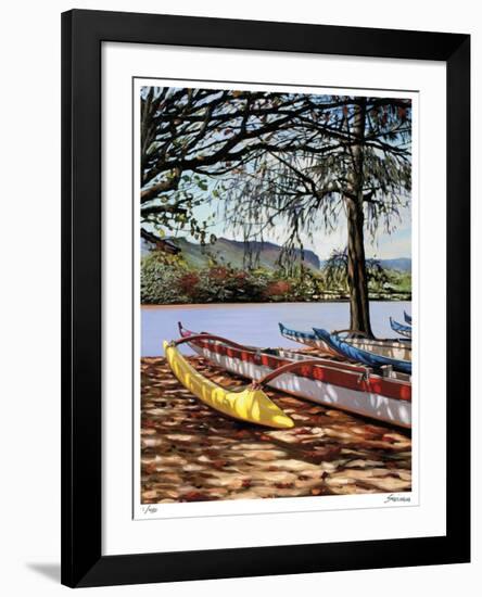 Kauai Shadows-Tom Swimm-Framed Giclee Print