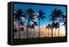 Kauai Sunset-nstanev-Framed Stretched Canvas