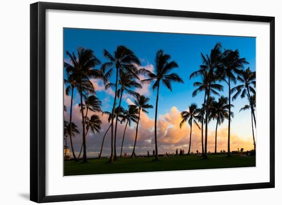 Kauai Sunset-nstanev-Framed Photographic Print