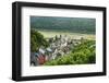 Kaub and River Rhine, Rhineland-Palatinate, Germany, Europe-Jochen Schlenker-Framed Photographic Print