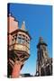 Kaufhaus in Munsterplatz, Freiburg, Baden-Wurttemberg, Germany, Europe-Christian Kober-Stretched Canvas