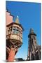 Kaufhaus in Munsterplatz, Freiburg, Baden-Wurttemberg, Germany, Europe-Christian Kober-Mounted Photographic Print