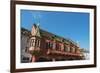 Kaufhaus in Munsterplatz, Freiburg, Baden-Wurttemberg, Germany, Europe-Christian Kober-Framed Photographic Print