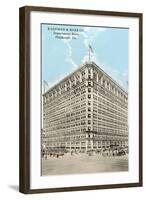 Kaufman and Baer Department Store, Pittsburgh-null-Framed Art Print