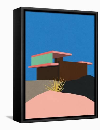 Kaufmann Desert House-Rosi Feist-Framed Stretched Canvas