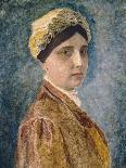 Portrait of a Jewish Woman-Kaufmann Isidor-Stretched Canvas