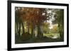 Kaufmann - Working in the Forest-null-Framed Giclee Print