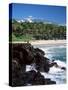 Kauna Oa Beach, at Mauna Kea Beach Hotel, Island of Hawaii, United States of America-null-Stretched Canvas