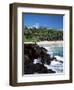 Kauna Oa Beach, at Mauna Kea Beach Hotel, Island of Hawaii, United States of America-null-Framed Photographic Print