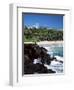 Kauna Oa Beach, at Mauna Kea Beach Hotel, Island of Hawaii, United States of America-null-Framed Photographic Print