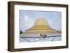 Kaungmudaw Pagoda, Sagaing, Myanmar (Burma), Southeast Asia-Alex Robinson-Framed Photographic Print