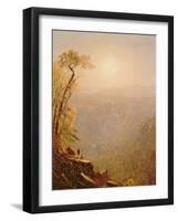 Kauterskill Clove, in the Catskills, 1862-Sanford Robinson Gifford-Framed Giclee Print