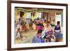 Kava Drinking Ceremony, Fiji, 1999-Robert Tyndall-Framed Giclee Print