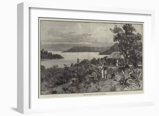Kavala Island on Lake Tanganyika-null-Framed Giclee Print